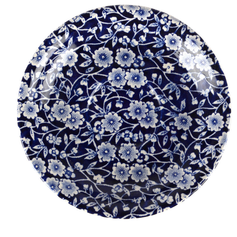 Burleigh Blue Calico Tea Saucer 187ml image number 0